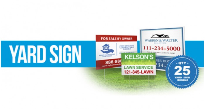 Yard Sign Bundle Qty25