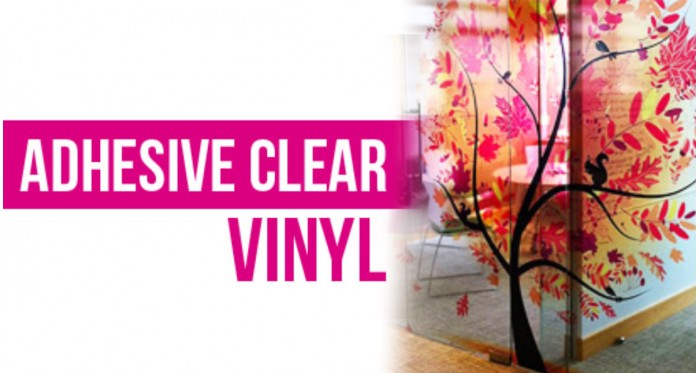 Adhesive Clear Vinyl